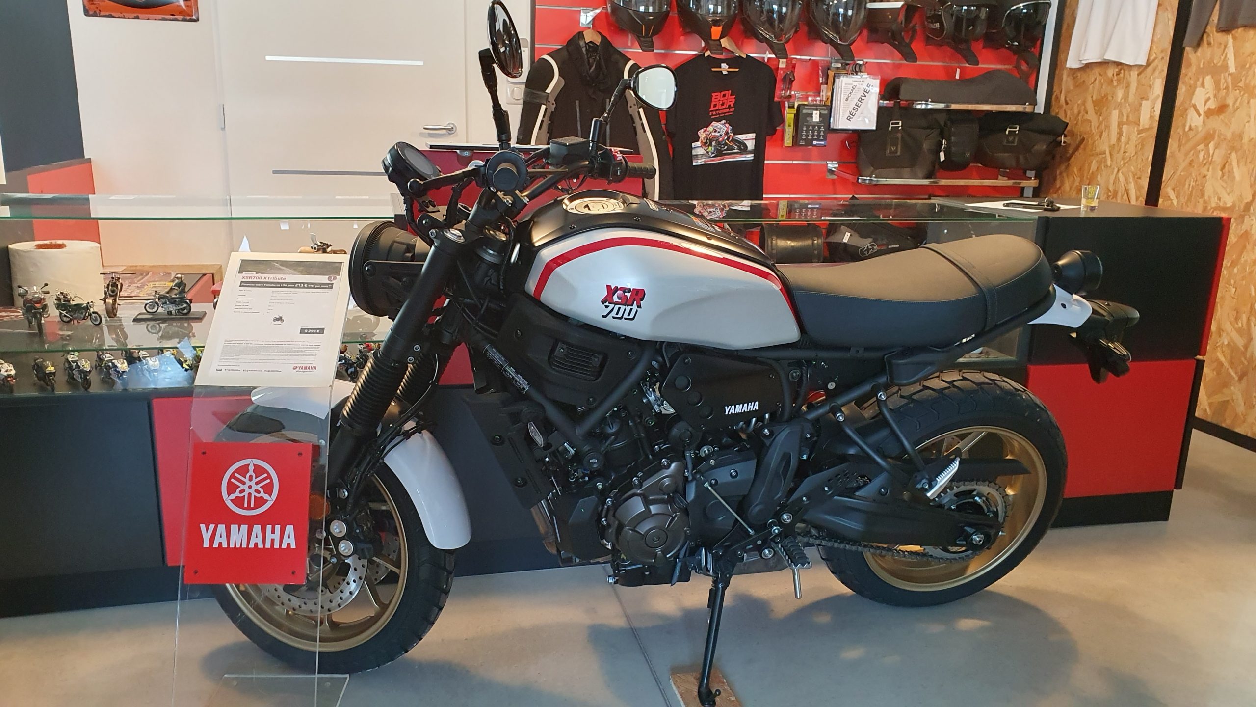 YAMAHA XSR 700 - Tribute - Lateral